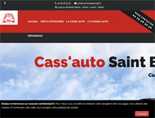 Tablet Screenshot of cassauto-saintbaldoph.fr